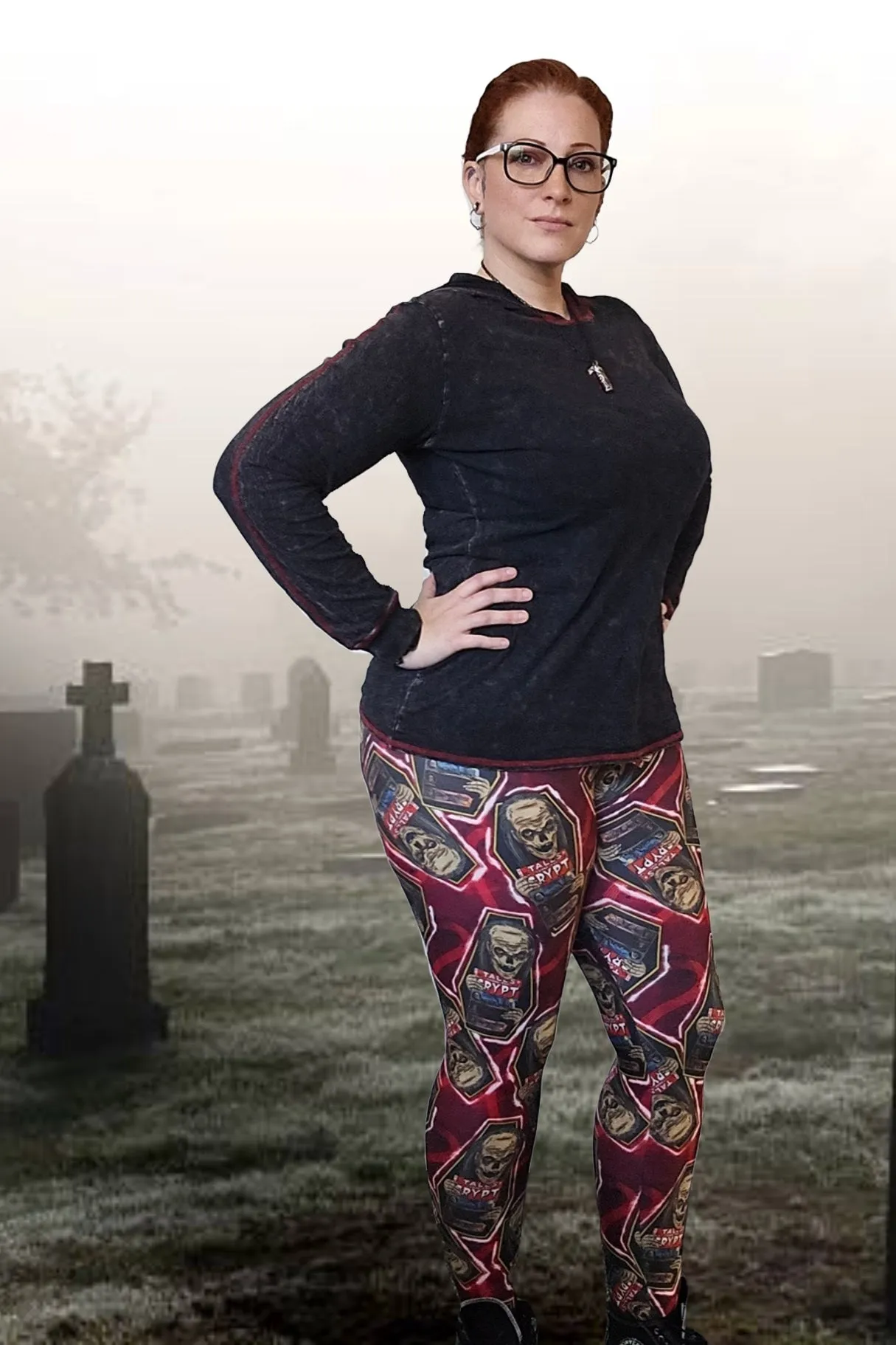 Tales From The Crypt - Exclusive Themed Leggings Box High-quality Handcrafted Vibrant Leggings