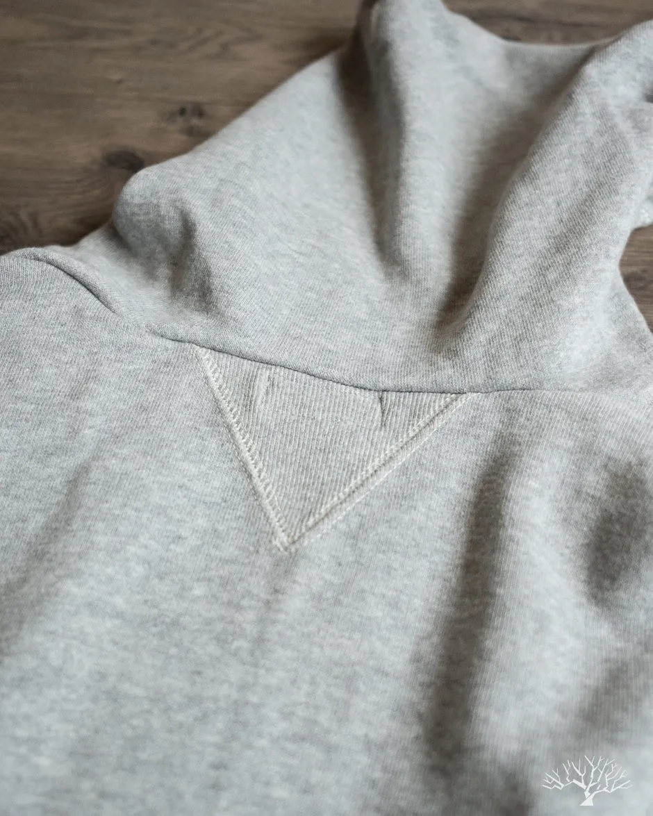 Titan 11oz Loopwheel Afterhood Sweatshirt - Heather Grey