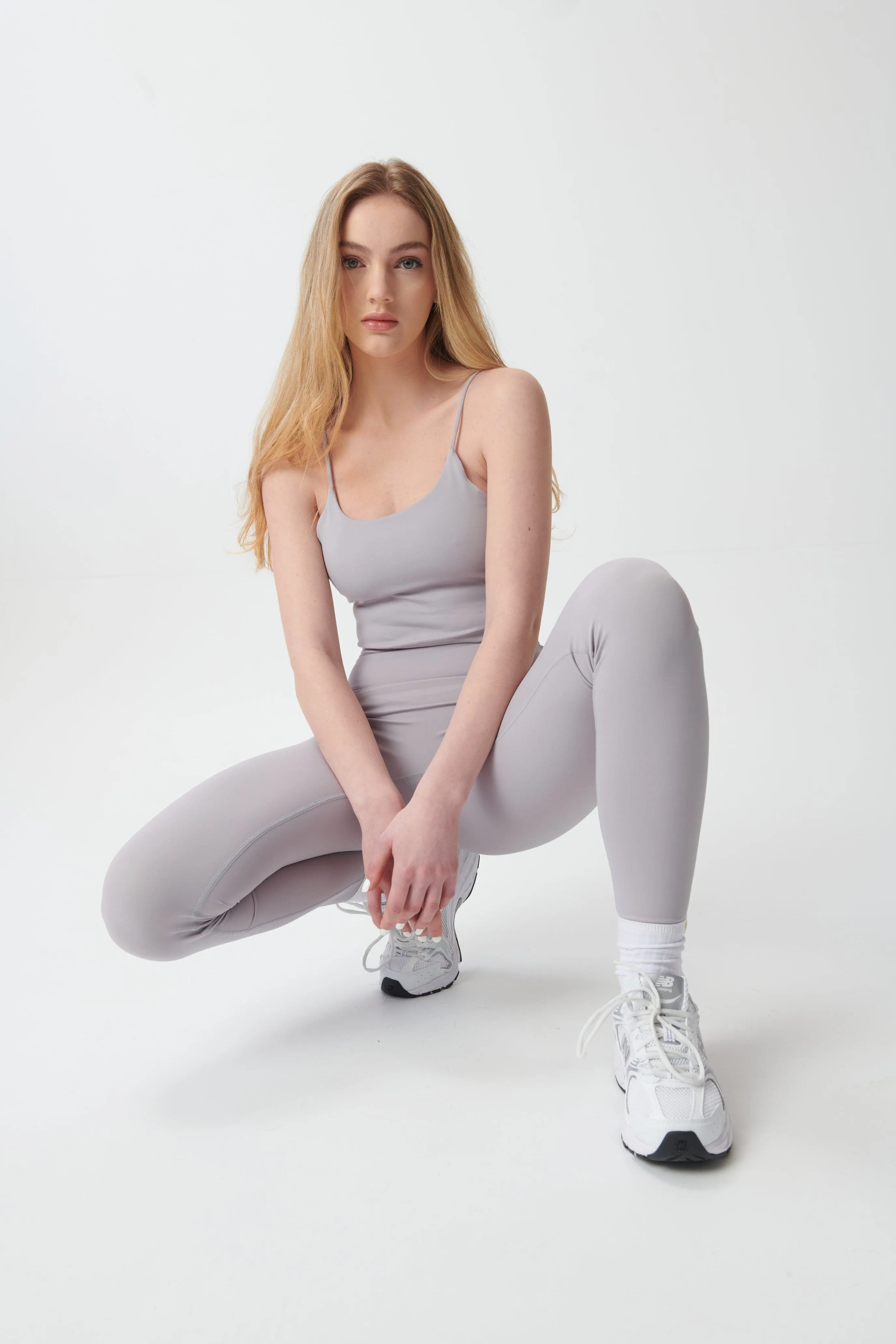 Ultra-Soft High-Waisted Leggings - Cloud Grey