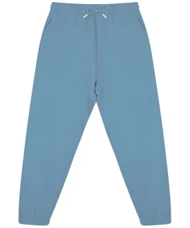 Unisex sustainable fashion cuffed joggers | Stone Blue