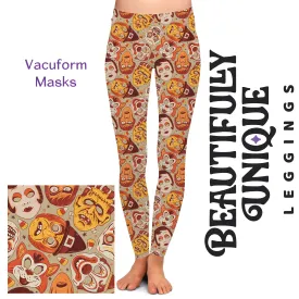 Vacuform Masks (Semi-Exclusive) - High-quality Handcrafted Vibrant Leggings