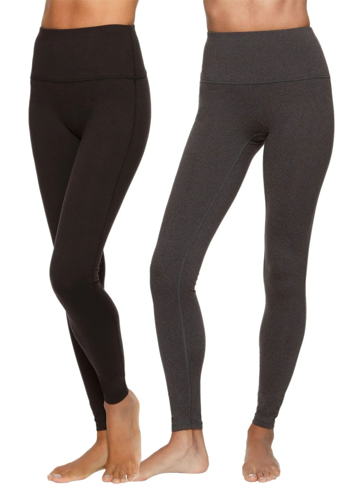 Velvety Soft High-Waisted Leggings 2-Pack