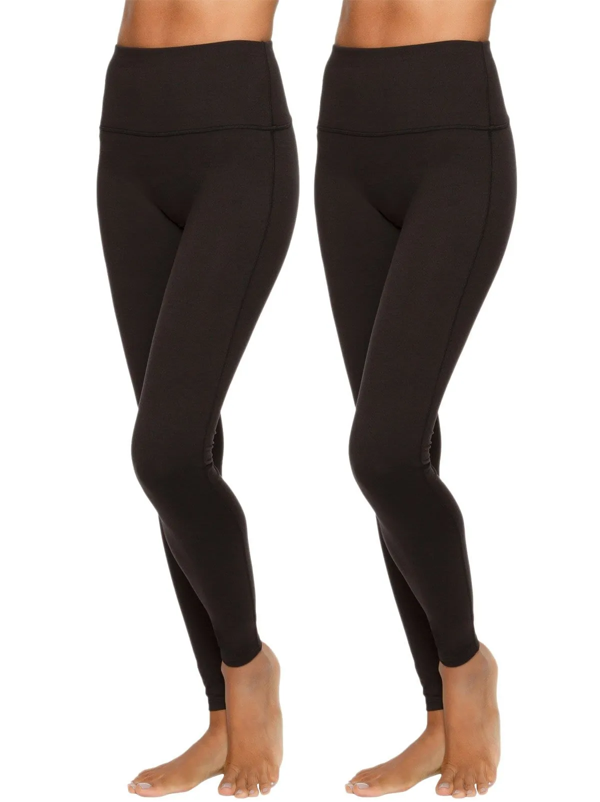 Velvety Soft High-Waisted Leggings 2-Pack