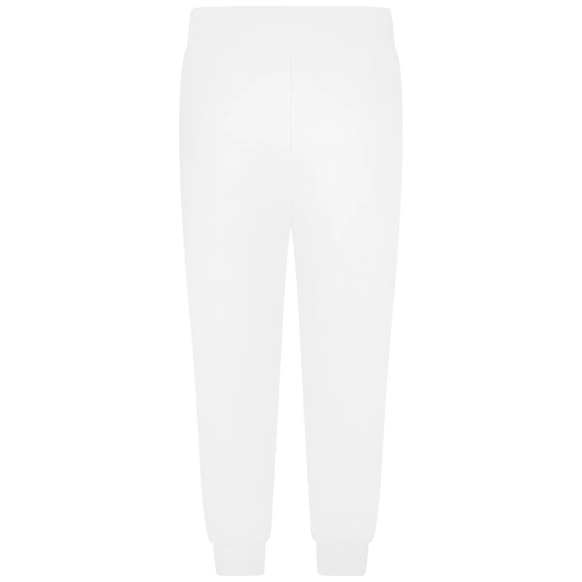 Versace Girls Ivory Cotton Joggers