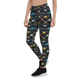 Vinyl Record Leggings