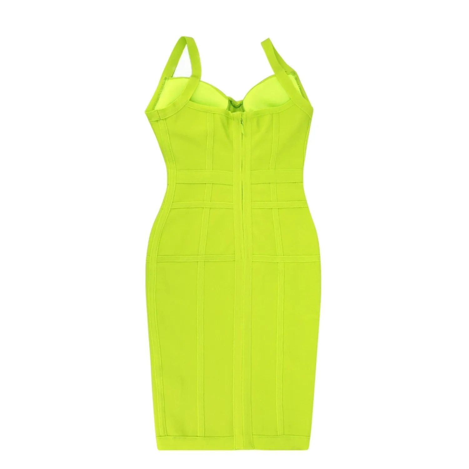 Winnal Womens Rayon Bandage Bodycon Party Dress Green