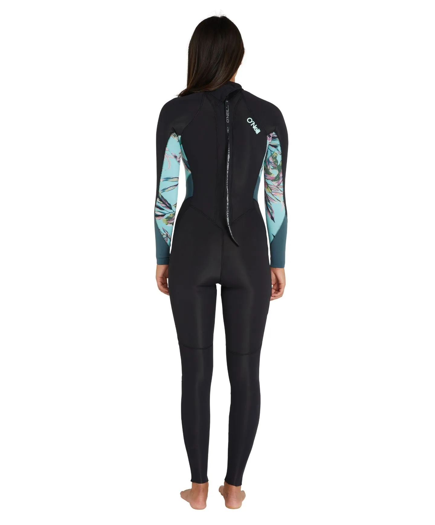 Women's Bahia 3/2mm Steamer Back Zip Wetsuit - Aloha